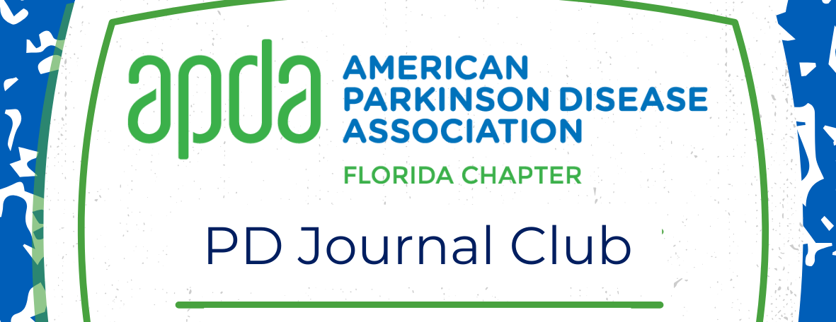 APDA Florida's PD Journal Club April 2026